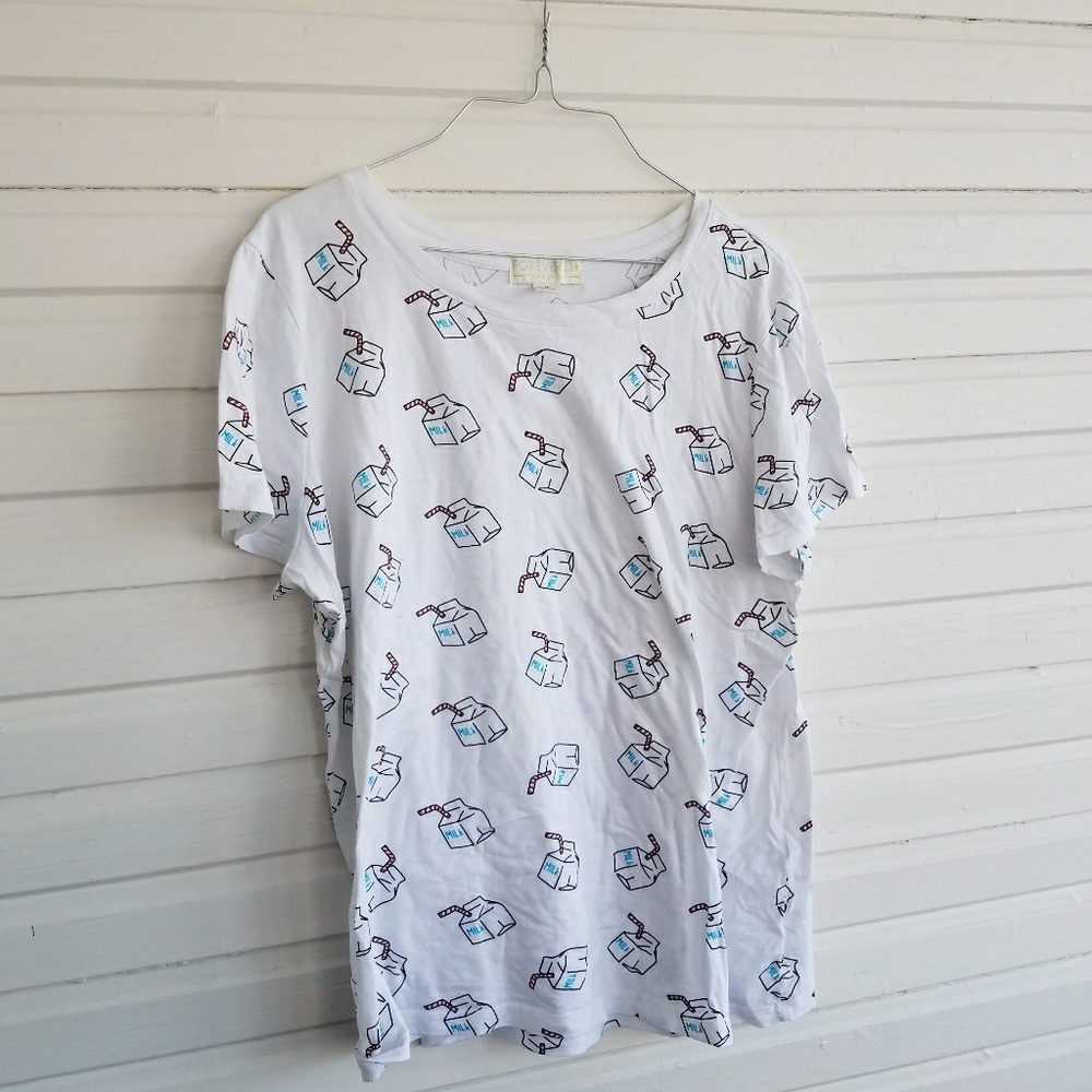 Cute Milk Carton T Shirt